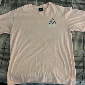 HUF Men's Pink Graphic T-Shirt